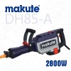 Отбойный молоток DH85-A, 2800Вт, 48Дж, Makute