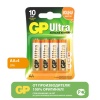 БАТАРЕЙКА AA - LR6 1,5V Ultra Alkaline BP-4  GP (4 40 160шт)